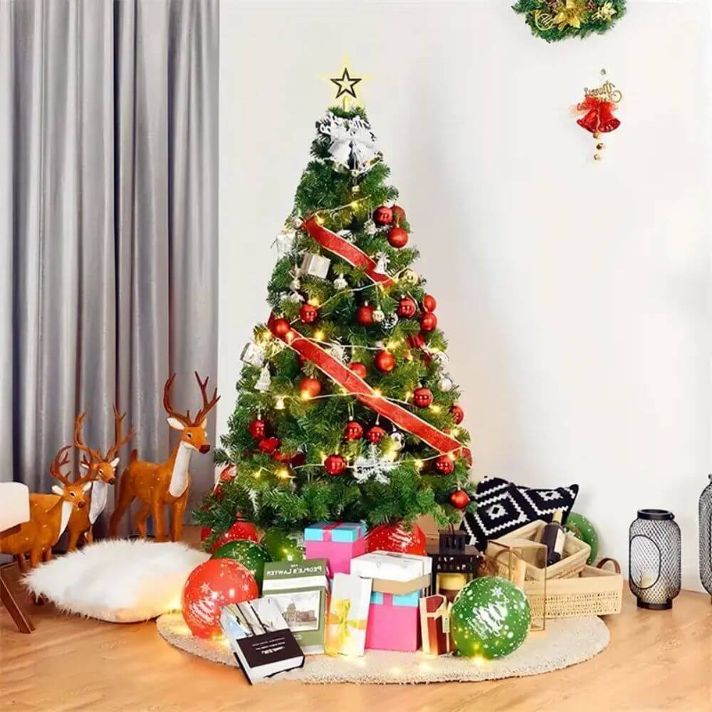 Árbol de Navidad Elegante - SwanChristmas para una fiesta inolvidable