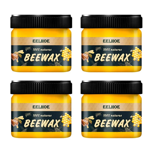 Kit de 4 unidades de Cera de Abelha BeeWax para Restaurar y Proteger Muebles de Madera