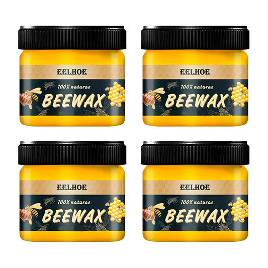 Kit de 4 unidades de Cera de Abelha BeeWax para Restaurar y Proteger Muebles de Madera