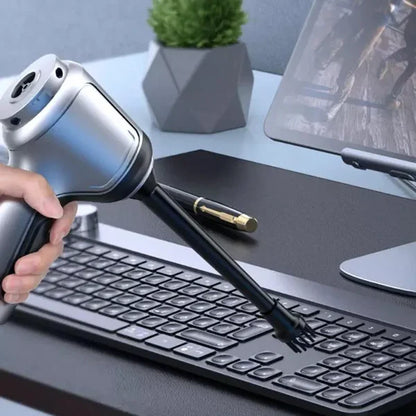 Aspiradora de Polvo Portátil CleanMax con 5 Regalos Exclusivos – Limpieza Rápida y Práctica en Cualquier Lugar