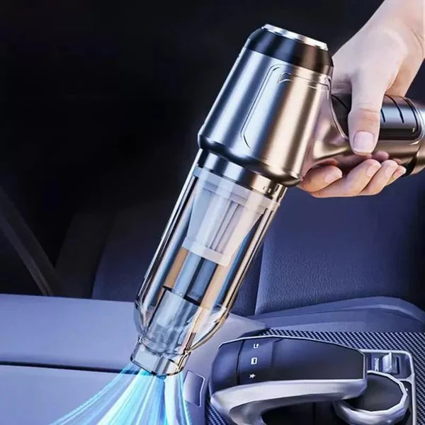 Aspiradora de Polvo Portátil CleanMax con 5 Regalos Exclusivos – Limpieza Rápida y Práctica en Cualquier Lugar
