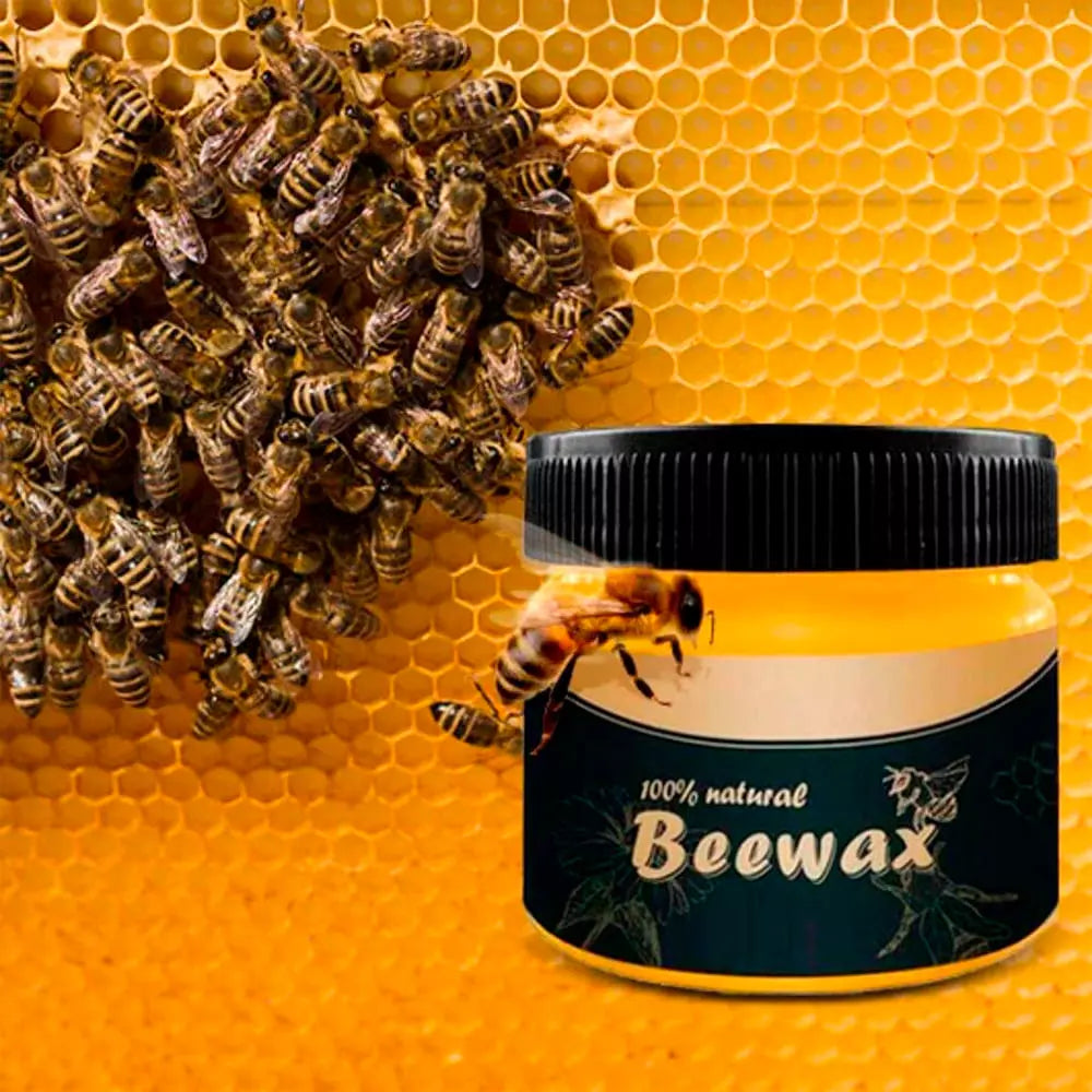 Kit de 4 unidades de Cera de Abelha BeeWax para Restaurar y Proteger Muebles de Madera